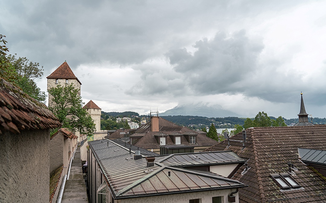 Pulverturm von innen